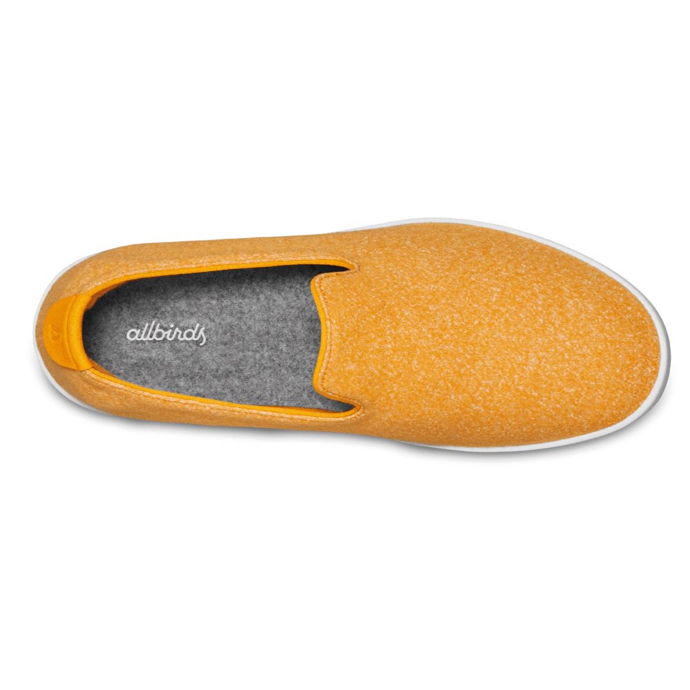 Allbirds Men\'s Wool Loungers - Slip-Ons Yellow - RJY405638